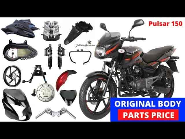 Bajaj pulsar spare parts sale