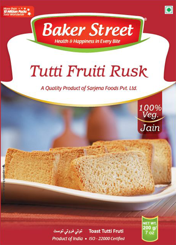 Baker Street Tutti Fruit Rusk