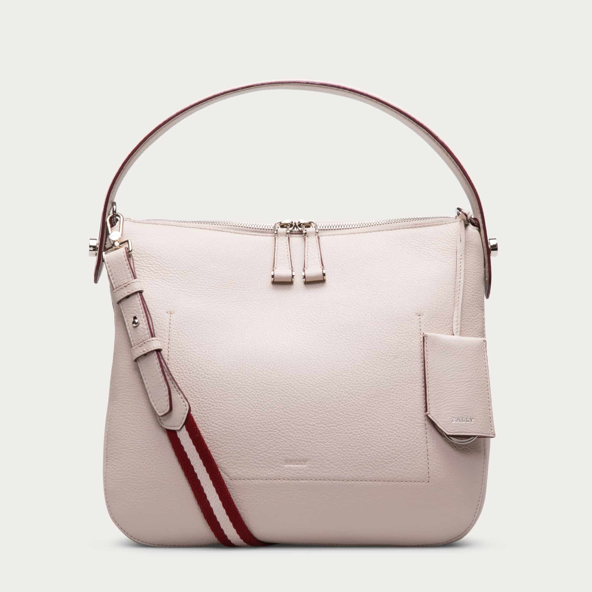 Bally Women Fiona Small Leather Hobo Bag Women Fiona Small Leather Hobo Bag