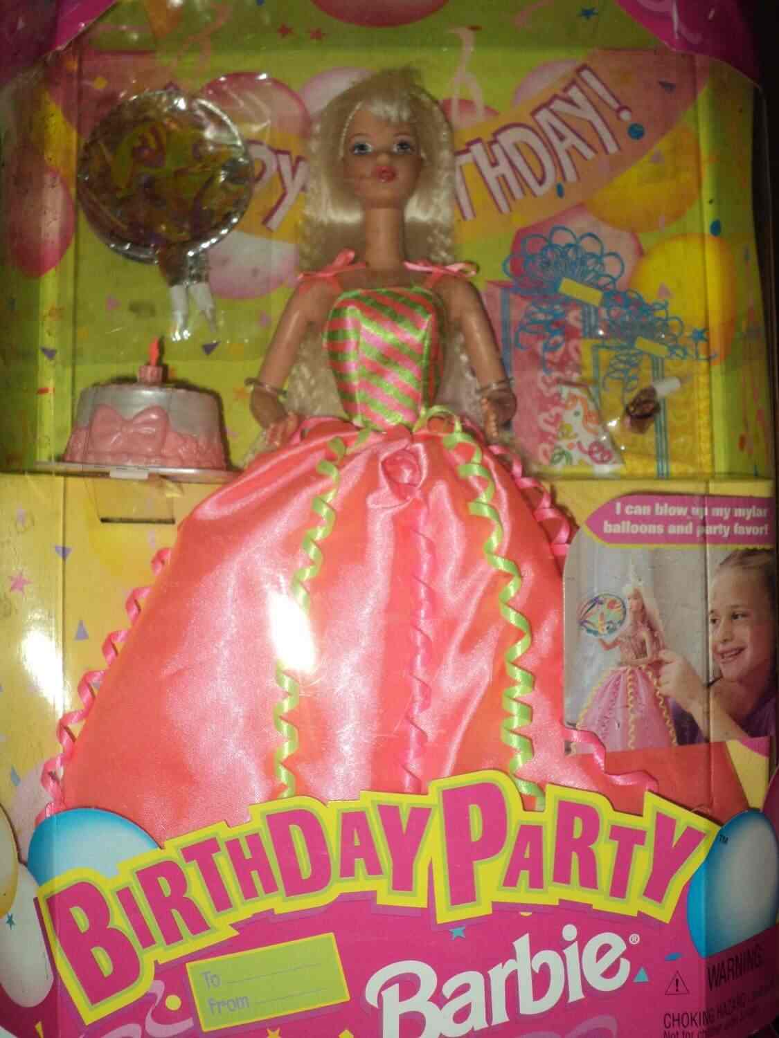 Buy Barbie Birthday Party Doll Can Blow Up Party Favors And Blow