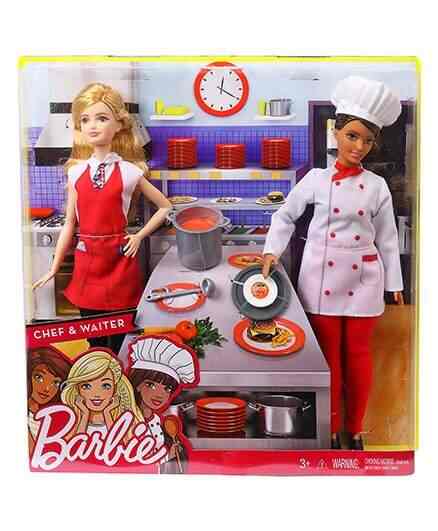 barbie chef and waiter
