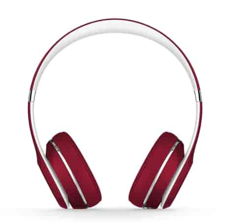 Beats headphones white online and red