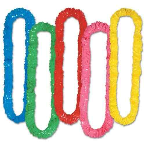 Beistle 66355-PL 144-Pack Soft-Twist Poly Leis Party Favors 1-1//2 by 36-Inch The Beistle Company