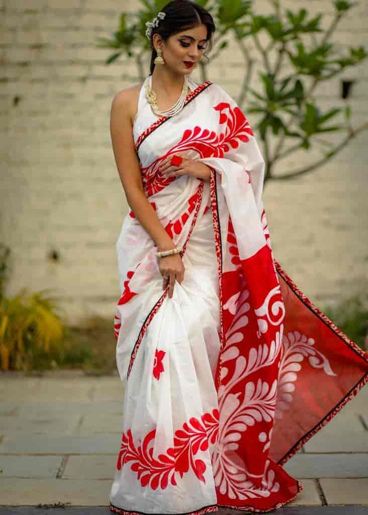 Bengali ladies saree best sale