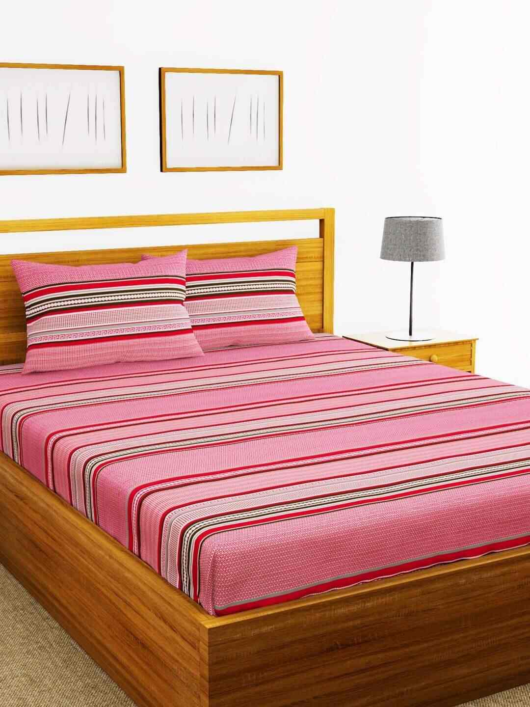 Bianca Striped Bed Sheet Get Best Price from Manufacturers