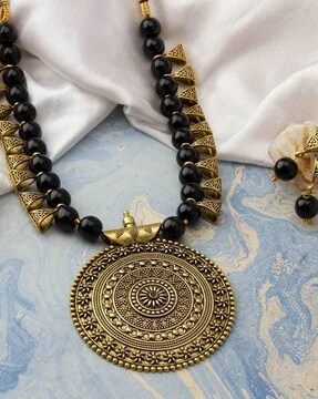 jewelry set black copper jewelry