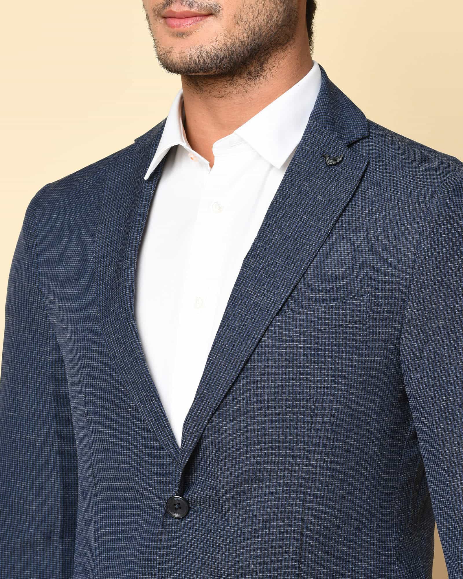 BLACKBERRYS Lightweight Formal Aer Slim Fit Jacket - 38 - (NL-ST-ZICO2 NAVY)