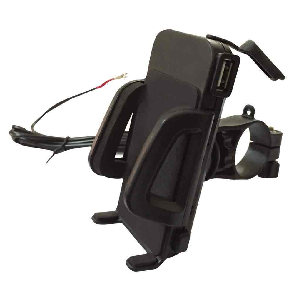 Buy Blackcat Motorcycle Bike Mobile Holder With Charger For