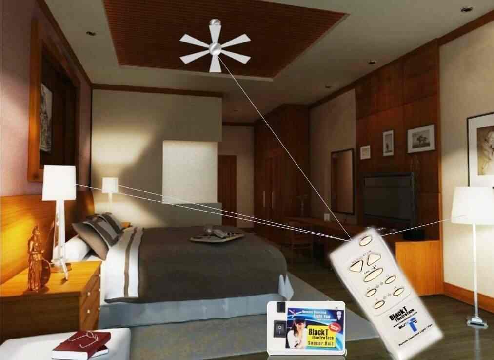 Blackt Electrotech Wireless Remote Control Switching System For Blackt Electrotech Wireless Remote Control Switching System For Lights Fan With Sd Regulation