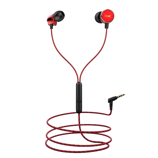 BoAt BassHeads 172 Red Headphones Price Starting From Rs 1 221 Find Verified Sellers at Justdial