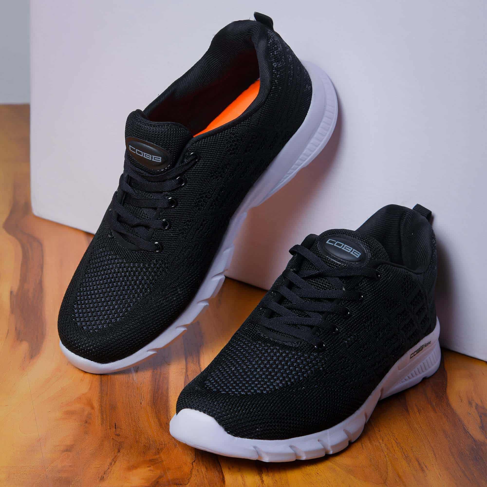 9 Steel Grey, Black Running Shoes - 9 Steel Grey, Black Sports