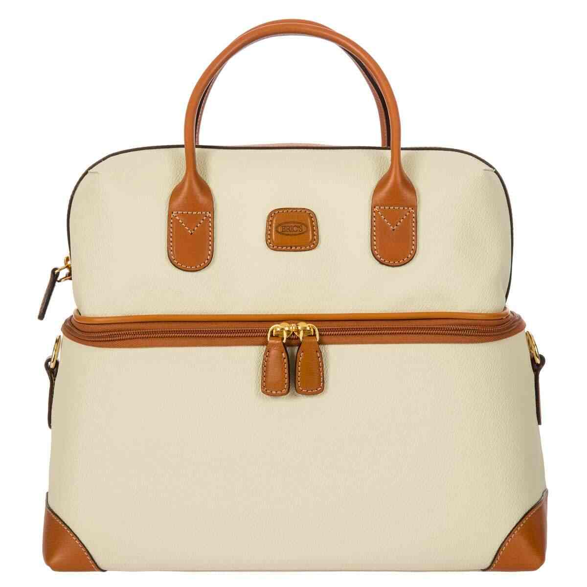 Brics Cream Leather Bag Get Best Price from Manufacturers & Suppliers