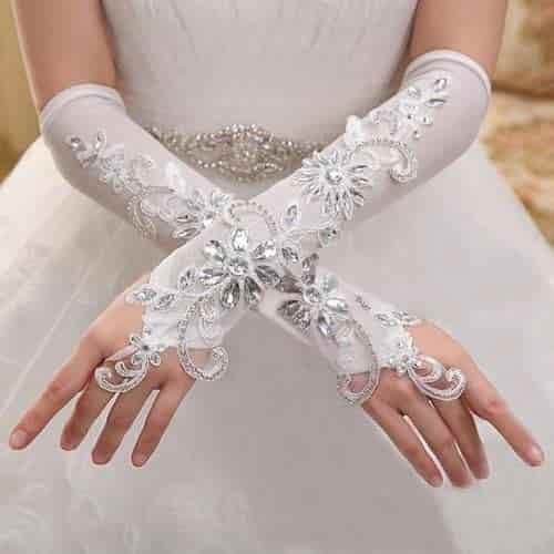 Christian wedding gloves hotsell