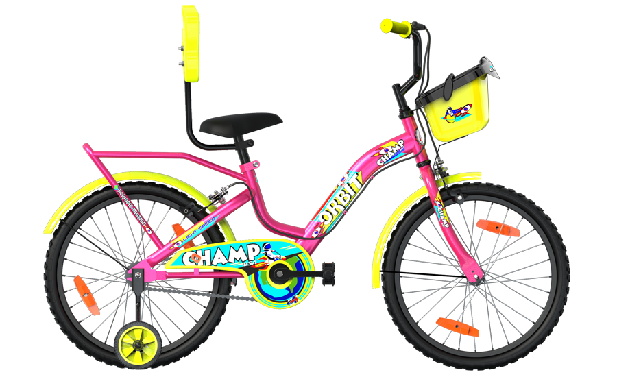 BSA Florescent Pink Pedal Cycle Bsa Florescent Pink Bicycle