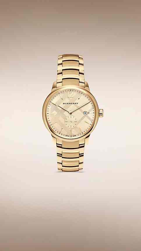 burberry the classic round watch