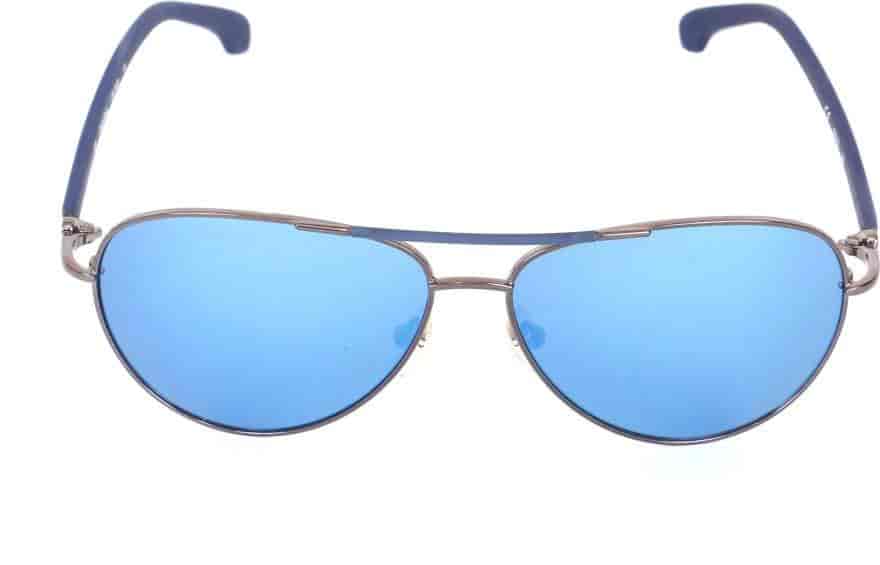 Calvin Klein Aviator Sunglasses (Blue)