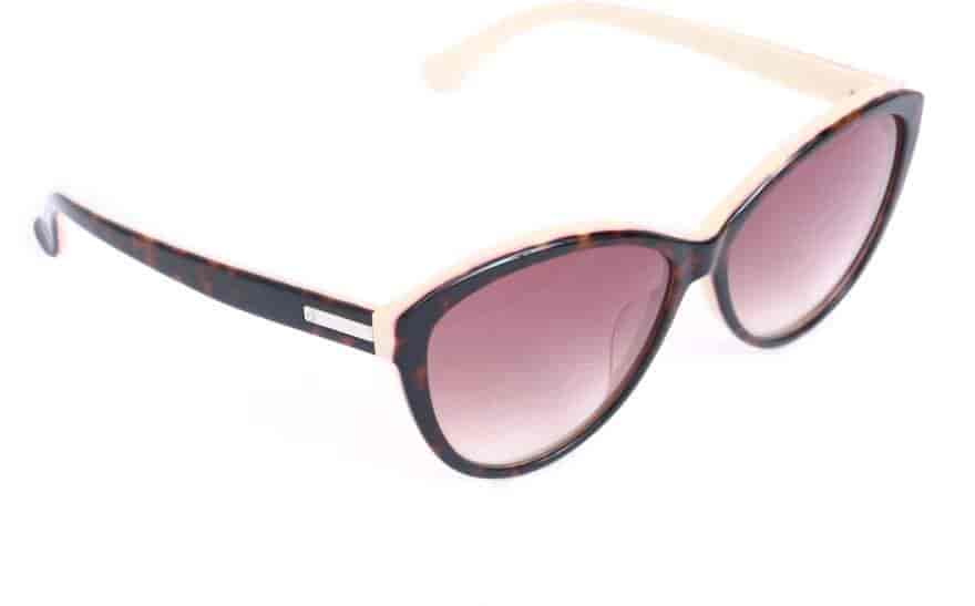 Calvin Klein Cat-eye Sunglasses (Brown)