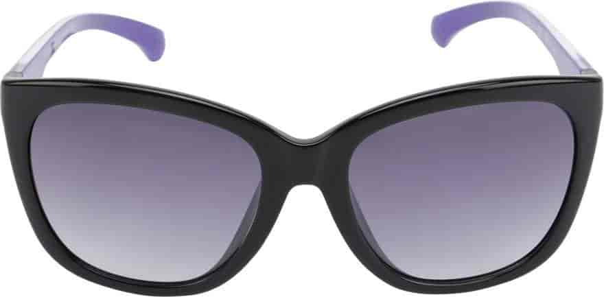 Calvin Klein Rectangular Sunglasses (Grey)