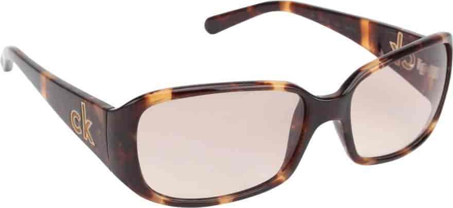 Calvin Klein Wayfarer Sunglasses (Brown)