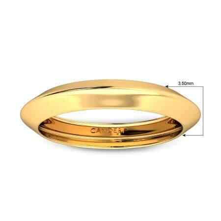 Candere Gabri Gold Band - Get Best Price from Manufacturers