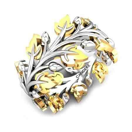 Candere Leafy Love Gold Ring Price Starting From Rs 8,413 | Find Verified  Sellers at Justdial