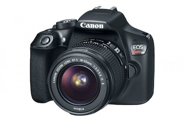 Canon Digital Rebel Xt Dslr Camera With Ef S 18 55mm F3 5 5 6 Lens  