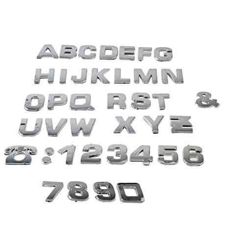 Buy Car Auto 3d Emblem Badge Decals Chrome Letters Stickers 200 Pcs For Toyota Qualis Features Price Reviews Online In India Justdial