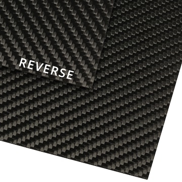 3K Carbon Fiber Sheet 550x150mm - Plain Weave Glossy Panel For RC Models & DIY Projects