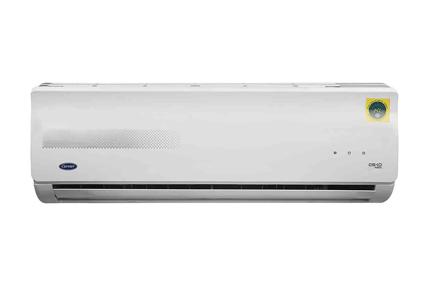 Carrier 1.5 Ton 3 Star Split AC (Copper, CAS18EK3R39F0+CF183R3AC90, White)