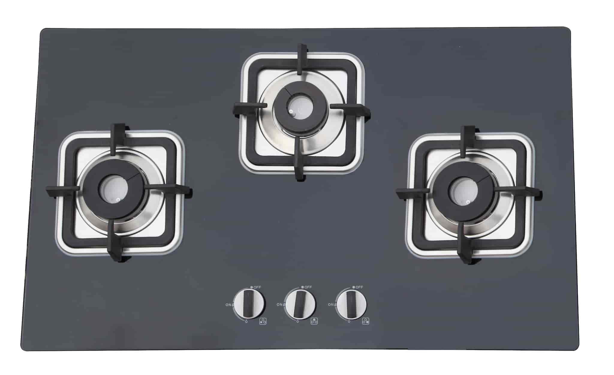 Carysil Black Glass Gas Stove in Thiruvananthapuram Dealers