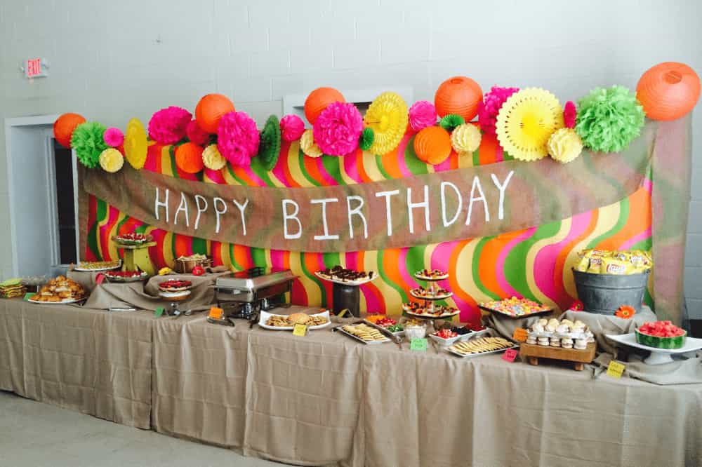 Caterer for Birthday