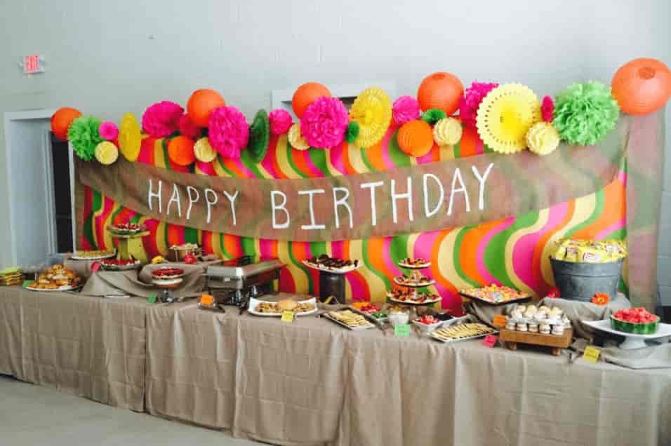 Caterer for Birthday