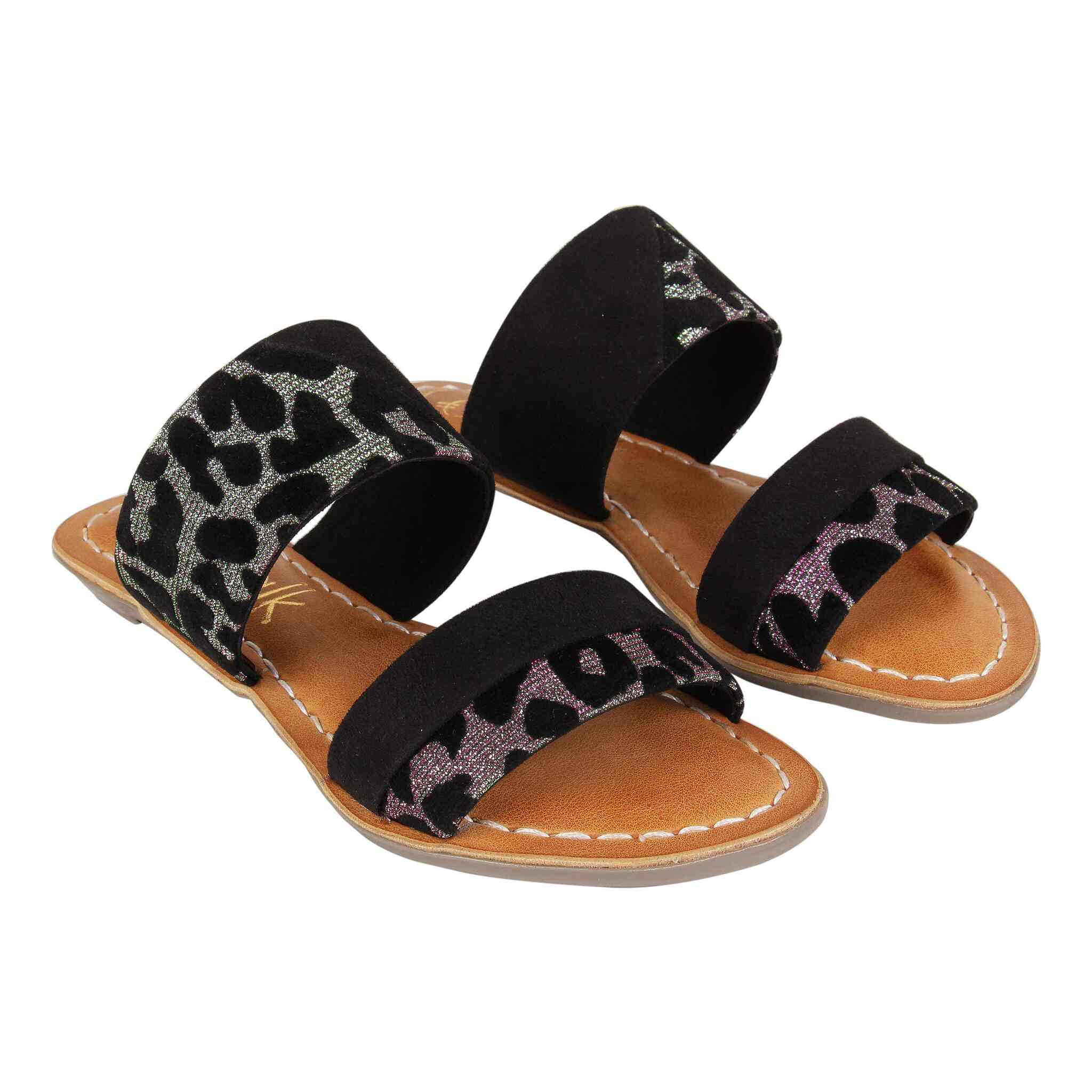 Leopard best sale print slides