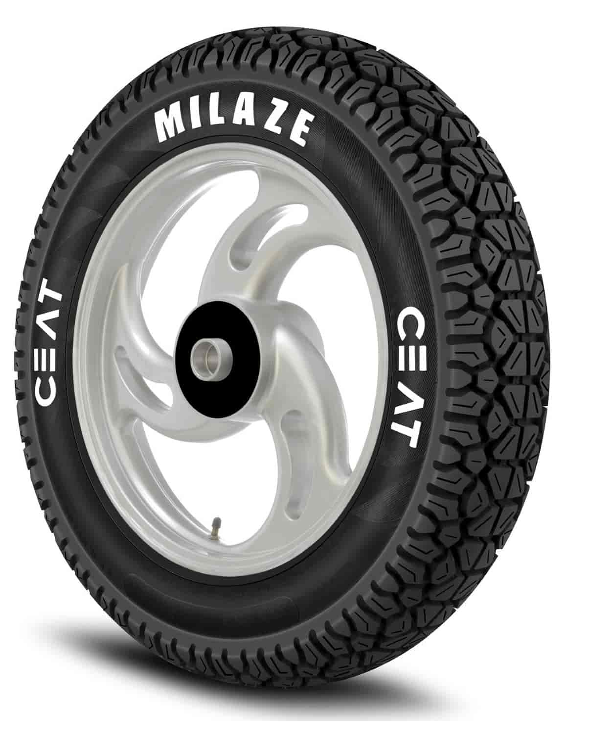 CEAT Milaze Tubeless Two Wheeler Tyre Rear [90/100 R10 53J]