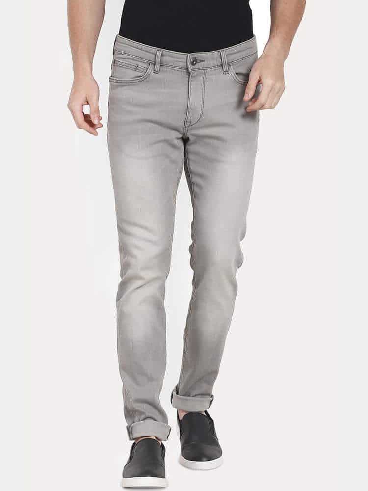 Celio Grey Straight Men's Jeans (Size: 30, FOSLEY25@GRIS)