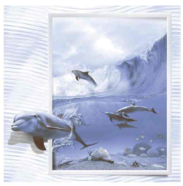 Buy Century 300 X 600 Mm 3d Dolphin Poster Wall Tile Features Price Reviews Online In India Justdial Shop for dolphin bathroom accessories set w/ shower curtain. century 300 x 600 mm 3d dolphin poster wall tile