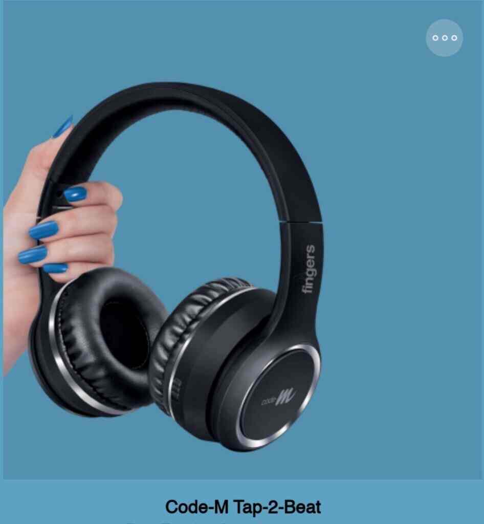 Fingers code m online headphone