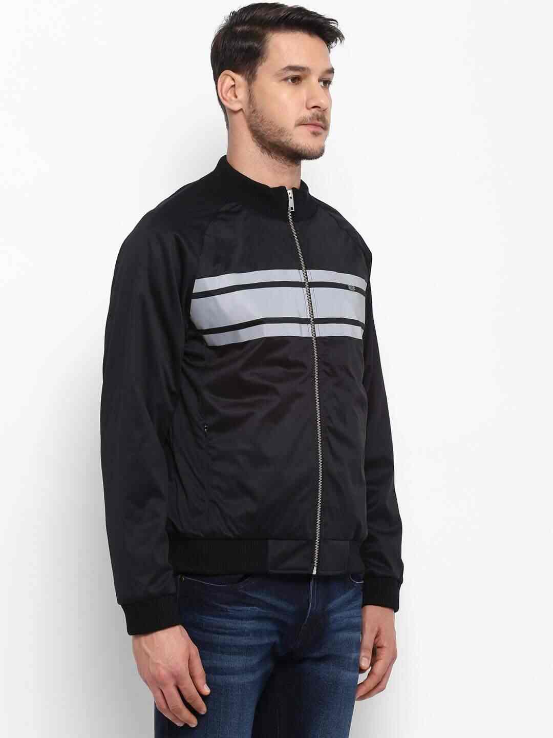 Colorplus Men's Casual Jacket (Size - S, Black, CJOA00009-K891F00S)