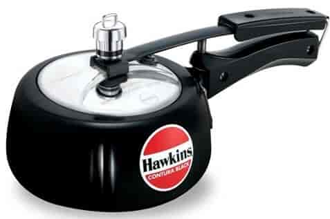 Hawkins Contura CB15 1.5 ltr Pressure Cooker (Pack of, Black)