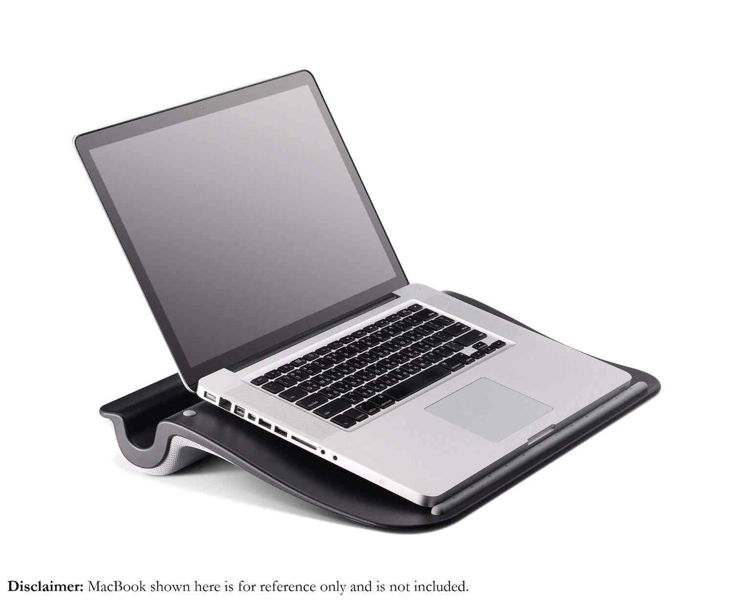 Cooler Master Comforter Laptop Lap Desk With Pillow Cushion Black C Hs02 Ka