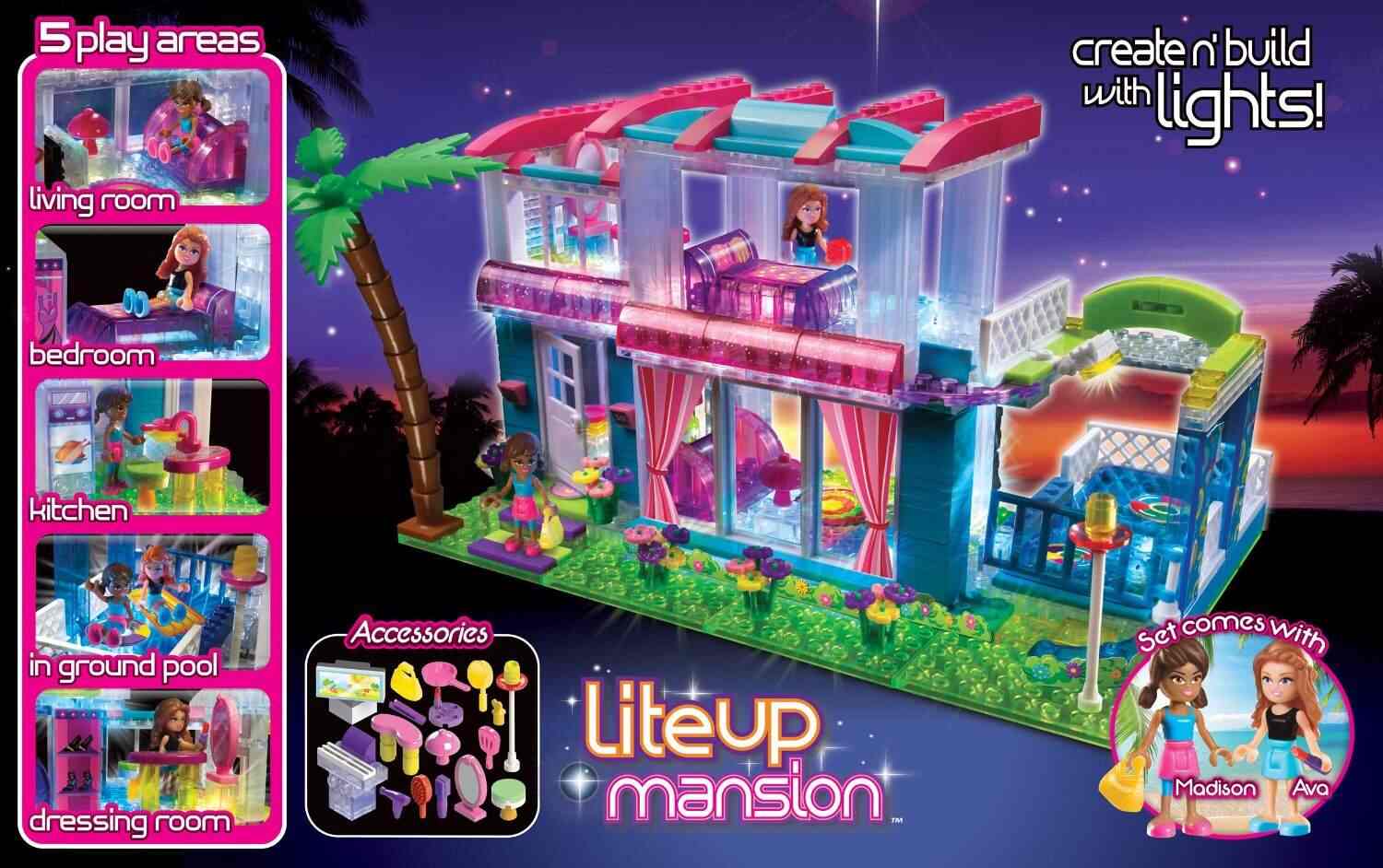 Buy Cra-Z-Art Lite Brix Lite Up Mansion Building Kit, Features ... Buy Cra-Z-Art Lite Brix Lite Up Mansion Building Kit, Features ...