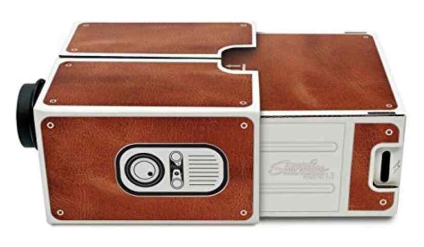 Crocon Cardboard Smartphone Projector 2 0 Diy For Mobile Cell Phone Portable