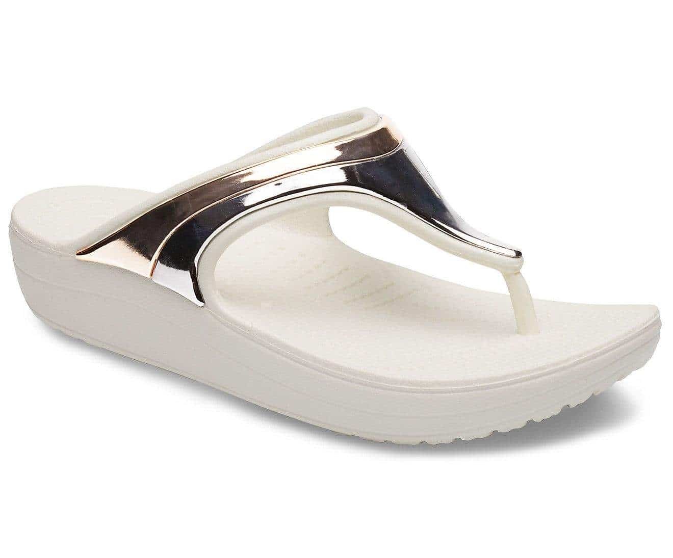 rose gold crocs size 8