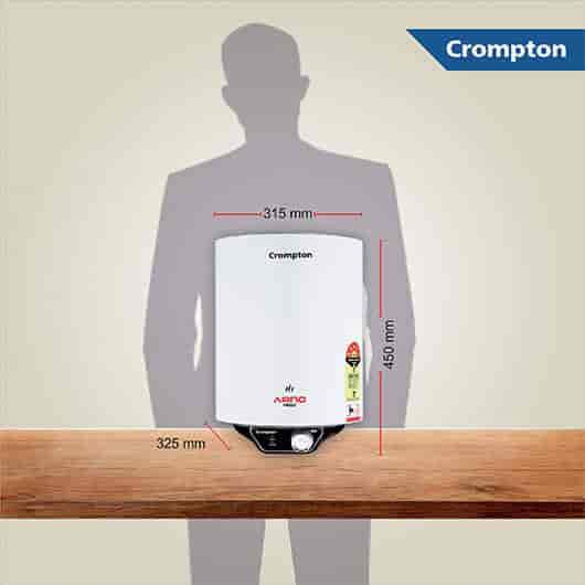 Crompton 3 5 Ltr Storage Water Heating Appliance in Delhi - Dealers,  Manufacturers u0026 Suppliers - Justdial
