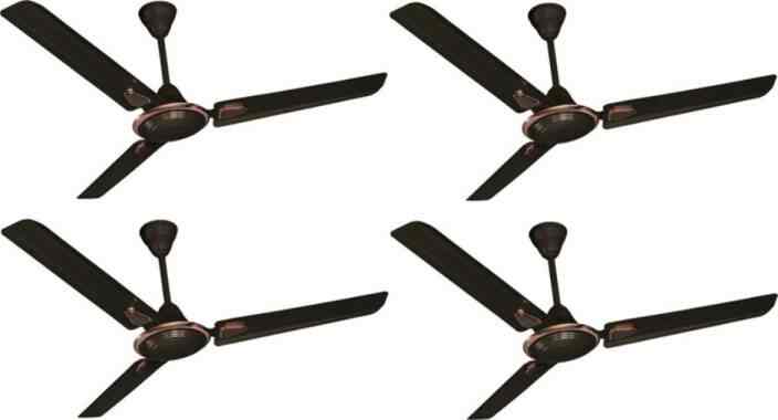 Buy Crompton Super Briz Deco High Speed 4 Pcs 3 Blade Ceiling Fan