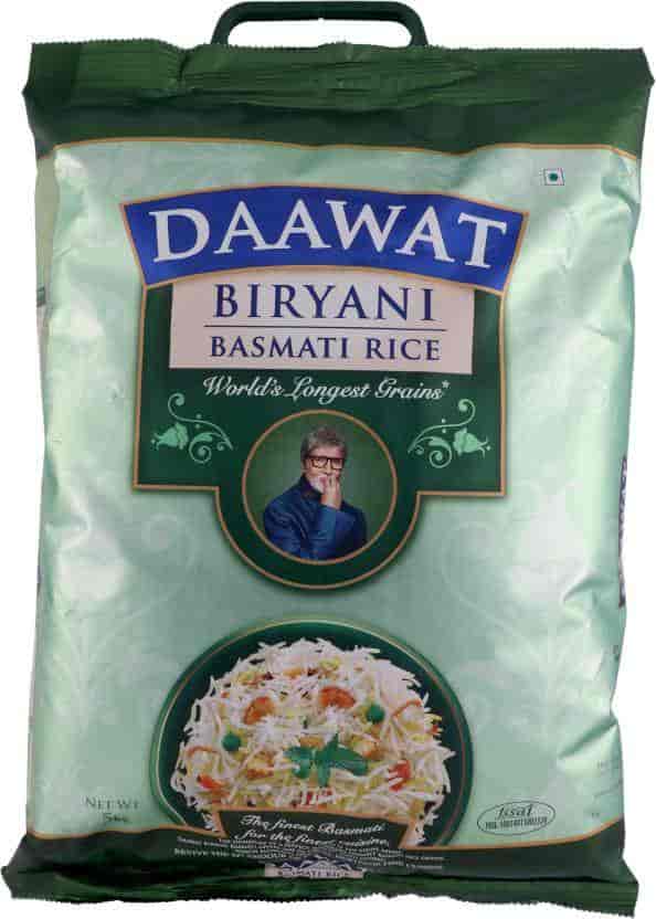 Daawat Biryani Long Grain Basmati Rice - 5 kg