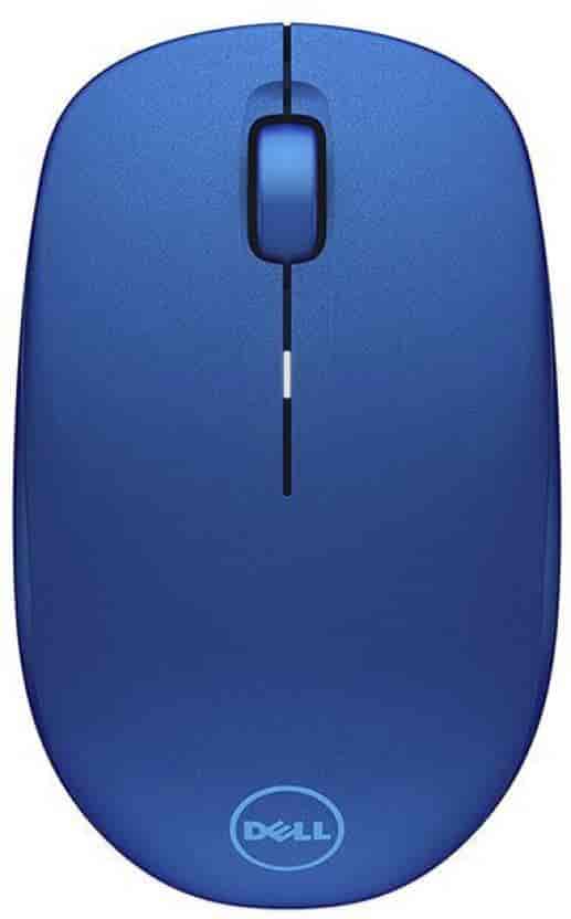 DELL WM126 Wireless Optical Computer Mouse Blue