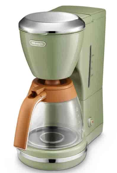 Delonghi Drip Icona Vintage Coffee Maker Green ICMOV210GR Delonghi Drip Icona Vintage Coffee Maker Green ICMOV210GR