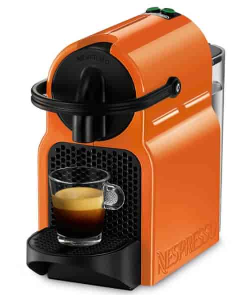 Orange nespresso machine cheap