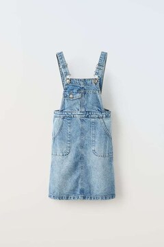 denim pinafore dress zara zara girls denim jean pinafore jumper dress size 4-5